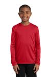 Sport-Tek YST350LS Youth Long Sleeve PosiCharge ® Competitor™ Tee Front Thumbnail