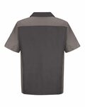 Red Kap SY20 Short Sleeve Ripstop Crew Shirt Back Thumbnail