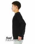 Bella + Canvas 3345 Unisex Sueded Drop Shoulder Sweatshirt Side Thumbnail