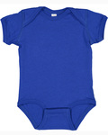 Rabbit Skins 4424 Infant Fine Jersey Bodysuit Front Thumbnail