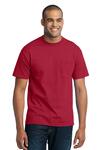 Port & Company PC55P Core Blend Pocket Tee Front Thumbnail