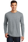 district dt105 perfect weight ® long sleeve tee Front Thumbnail