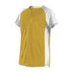 Alleson Athletic 522PDW Womens Two Button Fastpitch Jersey Front Thumbnail