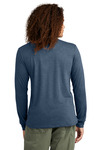 district dt145 perfect tri ® long sleeve henley Back Thumbnail