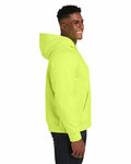 harriton m711t men's tall climabloc™ lined heavyweight hooded sweatshirt Side Thumbnail