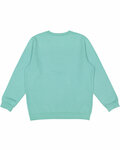 LAT 6925 Unisex Elevated Fleece Crewneck Sweatshirt Back Thumbnail