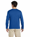 Gildan G644 Adult Softstyle® Long-Sleeve T-Shirt Back Thumbnail