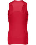 augusta sportswear ag2436 ladies crossover tank Back Thumbnail