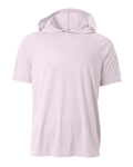 a4 n3408 men's cooling performance hooded t-shirt Front Thumbnail