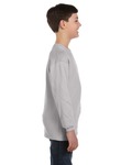 Hanes 5546 Youth Authentic-T Long-Sleeve T-Shirt Side Thumbnail