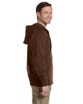 econscious EC5650 Men's Organic/Recycled Full-Zip Hooded Sweatshirt Side Thumbnail