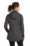 Sport-Tek LST980 Ladies Hooded Soft Shell Jacket Back Thumbnail