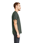 next level 2050 men's mock twist raglan t-shirt Side Thumbnail