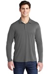 Sport-Tek ST520LS Posi-UV ™ Pro Long Sleeve Polo Front Thumbnail