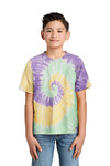 port & company pc147y youth tie-dye tee Front Thumbnail