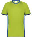 Augusta Sportswear 6908 Youth Cutter+ V-Neck Jersey Front Thumbnail