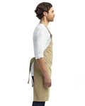 Artisan Collection by Reprime RP130 Unisex Calibre Heavy Cotton Canvas Bib Apron Side Thumbnail