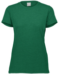 Augusta Sportswear 3067 Ladies Tri-Blend Tee Side Thumbnail