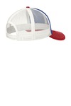 port authority c112 snapback trucker cap Back Thumbnail