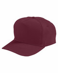 Augusta Sportswear 6207 Youth Five-Panel Cotton Twill Cap Front Thumbnail