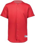 russell athletic 235jmm five tool full-button front baseball jersey Front Thumbnail