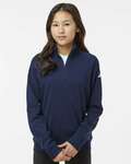 adidas a4001 youth quarter-zip pullover Front Thumbnail