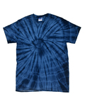 tie-dye cd101 adult 5.4 oz. 100% cotton spider t-shirt Front Thumbnail