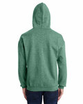 gildan g185 adult heavy blend™ 8 oz., 50/50 hooded sweatshirt Back Thumbnail