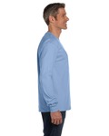 hanes 5596 men's 6.1 oz. authentic-t ® long-sleeve pocket t-shirt Side Thumbnail
