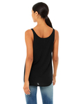 Bella + Canvas B8802 Women's Flowy Side-Slit Tank Back Thumbnail