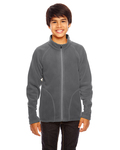 Team 365 TT90Y Youth Campus Microfleece Jacket Front Thumbnail