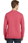 port & company pc098 beach wash ® garment-dyed crewneck sweatshirt Back Thumbnail