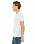 Bella + Canvas 3655C Unisex Textured Jersey V-Neck T-Shirt Side Thumbnail