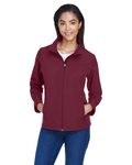 team 365 tt80w ladies' leader soft shell jacket Front Thumbnail