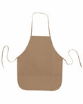 Liberty Bags 5503 Debbie NS2R Cotton Twill Apron Kelly Front Thumbnail