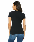 bella + canvas 6004 women's slim fit t-shirt Back Thumbnail