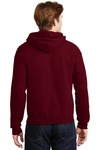 gildan g185 adult heavy blend™ 8 oz., 50/50 hooded sweatshirt Back Thumbnail