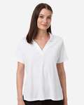 CORE365 CE106W Women's Resolve CVC Performance Pique Polo Front Thumbnail
