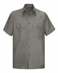 Red Kap SY60 Short Sleeve Solid Ripstop Shirt Front Thumbnail