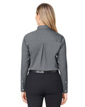 Devon & Jones DG505W CrownLux Performance® Ladies' Spencer Poplin Shirt Back Thumbnail