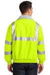 port authority srj754 enhanced visibility challenger™ jacket with reflective taping Back Thumbnail