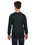 Gildan G540B Youth Heavy Cotton™ Long-Sleeve T-Shirt Back Thumbnail