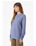 Bella + Canvas 3901 Unisex Sponge Fleece Crewneck Sweatshirt Side Thumbnail