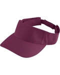 Augusta Sportswear 6226 Youth Sport Twill Visor Front Thumbnail