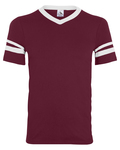 Augusta Sportswear 361 Youth Sleeve Stripe Jersey Front Thumbnail