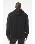 bella + canvas 4719 unisex 10oz hooded pullover Back Thumbnail