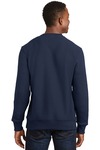 sport-tek stf280 super heavyweight crewneck sweatshirt Back Thumbnail