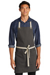 port authority a815 canvas full-length two-pocket apron Front Thumbnail