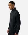 Team 365 TT401 Unisex Squad Cadet Quarter-Zip Tech Fleece Pullover Side Thumbnail