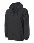 Independent Trading Co. EXP95NB Water-Resistant Hooded Windbreaker Side Thumbnail